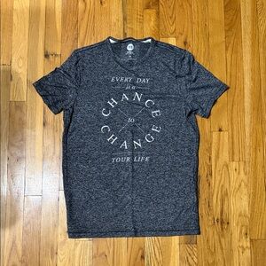 Express Dark Gray Graphic Tee